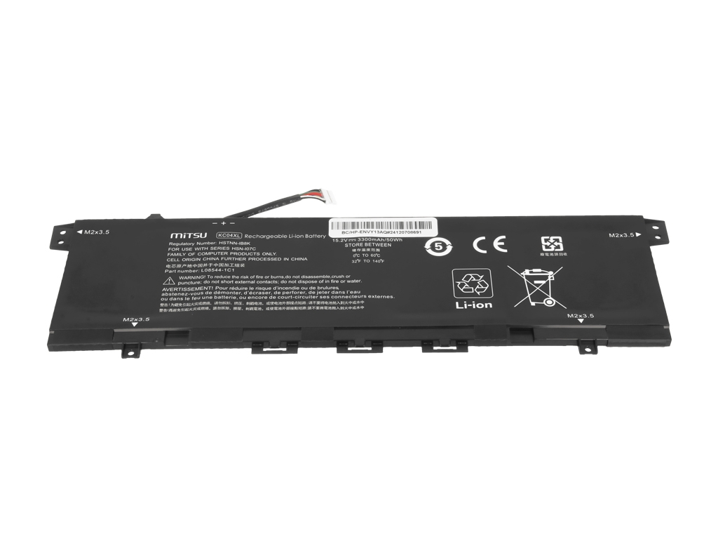 Bateria Mitsu para HP Envy x360 13-ah, 13-aq, 13-ag, 13-ar - Image 2