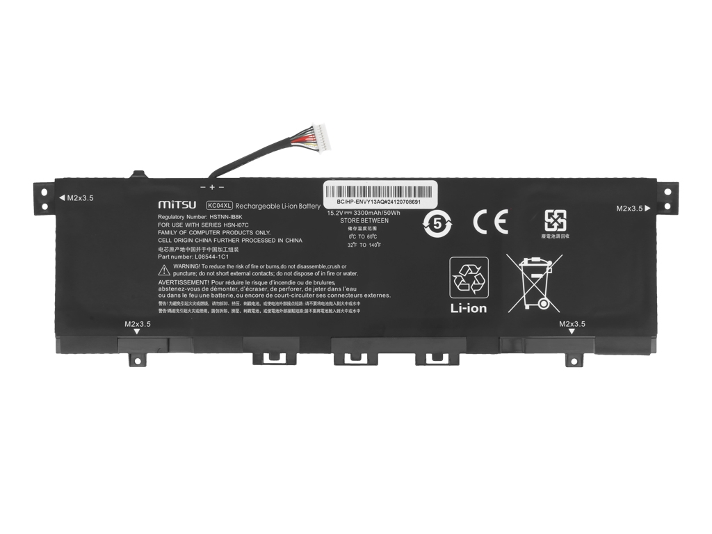 Bateria Mitsu para HP Envy x360 13-ah, 13-aq, 13-ag, 13-ar - Image 4