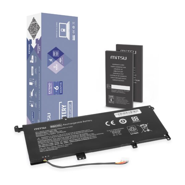 Bateria Mitsu para HP Envy 15-aq, 15t-aq,  x360 15-ar