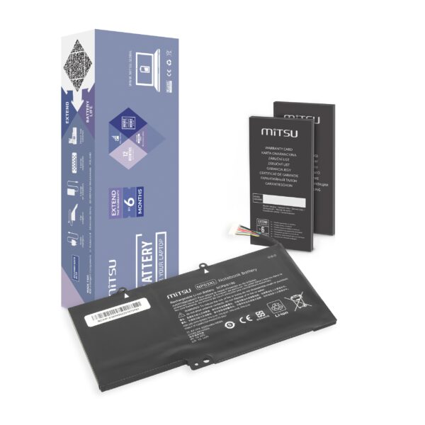 Bateria Mitsu para HP Pavilion X360 13-A, 13-B, 15-U