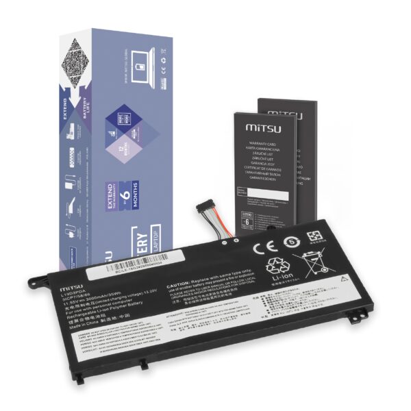 Bateria Mitsu para Lenovo ThinkBook 14 G2 G3 G4, 15 G2 G3 G4