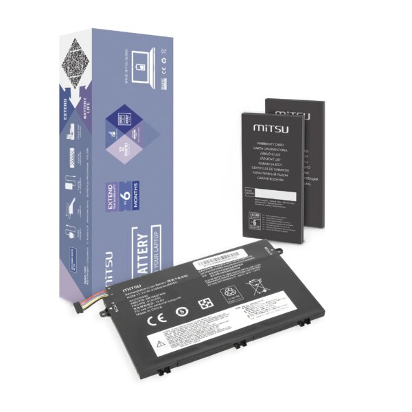 Bateria Mitsu para Lenovo ThinkPad E480, E580