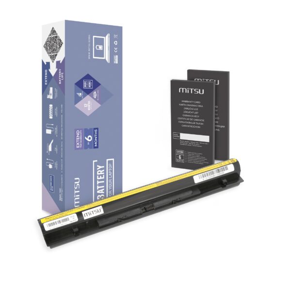 Bateria Mitsu para Lenovo IdeaPad G500s, G510s, Z710 (4400mAh)