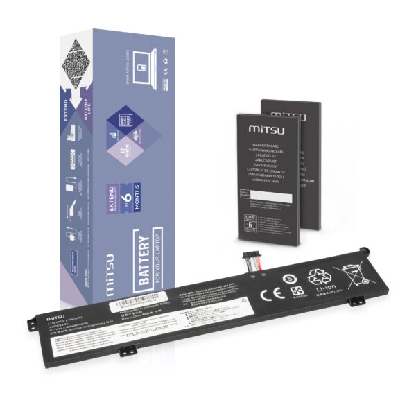 Bateria Mitsu para Lenovo IdeaPad Gaming 3, Creator 5, ThinkBook 15p - L19L3PF3, L19M3PF7