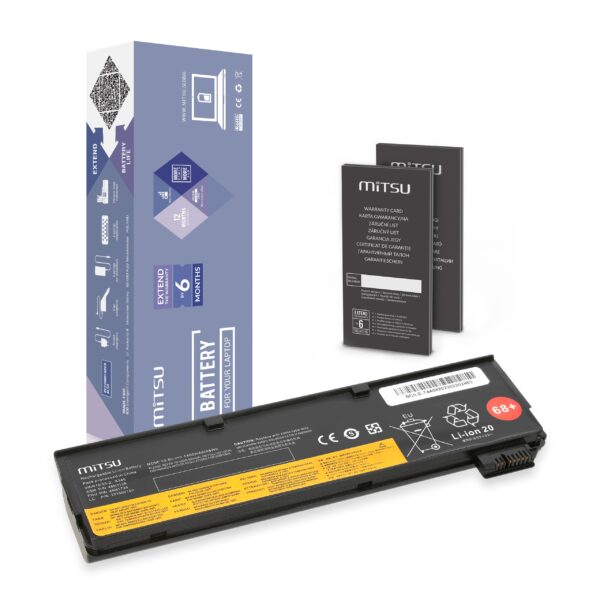 Bateria Mitsu para Lenovo T440, X240 - 4400 mAh