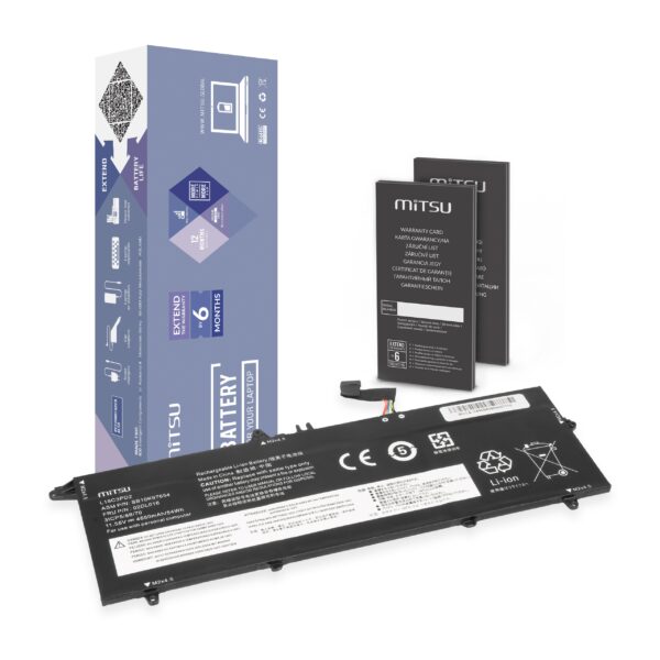 Bateria Mitsu para Lenovo ThinkPad T490s, T495s, T14s