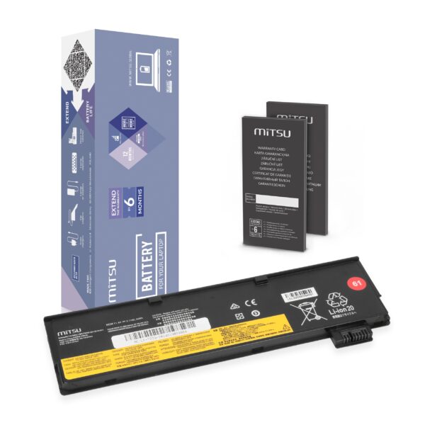 Bateria Mitsu para Lenovo ThinkPad T570 (1950mAh)