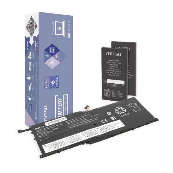 Bateria Mitsu para Lenovo ThinkPad X1 Carbon 4th