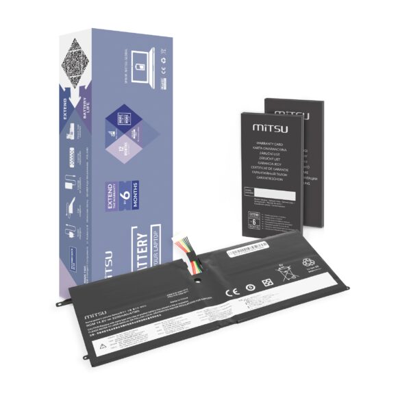 Bateria Mitsu de Alta Performance para Portátil Lenovo Thinkpad X1 Carbon