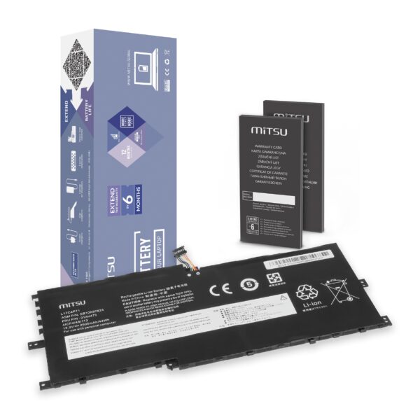 Bateria Mitsu para Lenovo ThinkPad X1 Yoga Gen 3, Yoga 2018