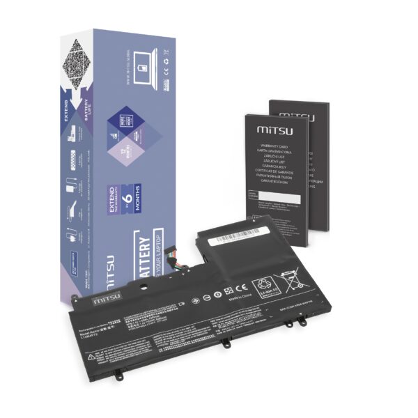 Bateria Mitsu para Lenovo Yoga 3 1470, 700-14ISK