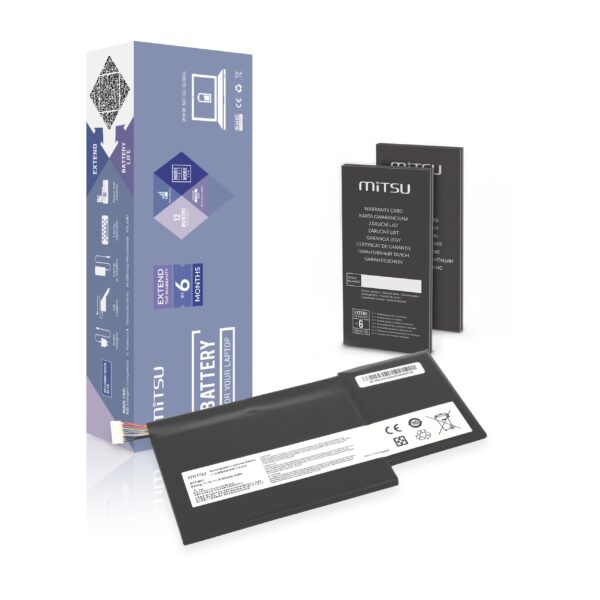 Bateria Mitsu para MSI GS63VR, GS73VR (BTY-M6J, BTY-U6J)