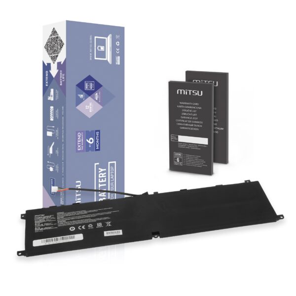 Bateria Mitsu de Alta Capacidade para Portáteis MSI GS65, GS75 Stealth, P65, P75 Creator Series