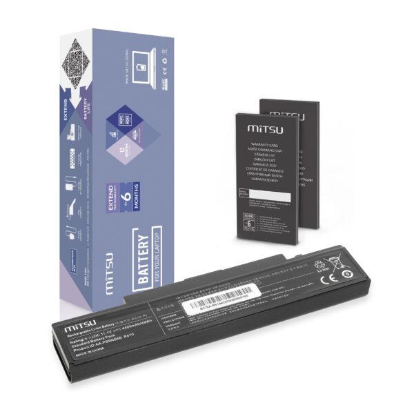 Bateria Mitsu para Samsung R460, R519 (4400mAh)