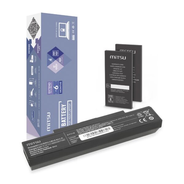 Bateria Mitsu para Samsung R460, R519 (6600mAh)