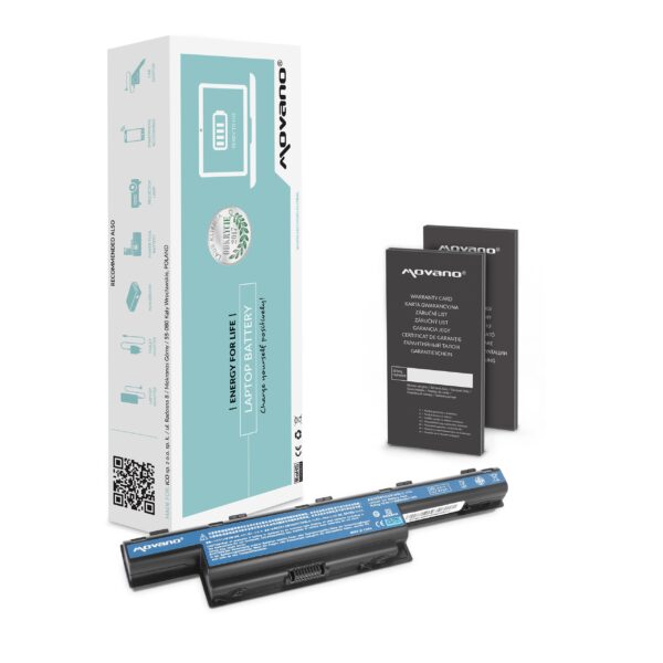 Bateria Movano para Acer Aspire 4551, 4741, 5741 - 6600mAh