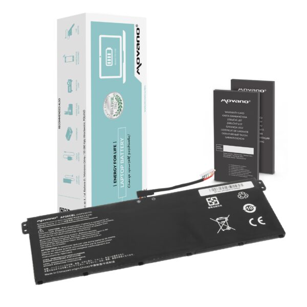 Bateria Movano de Alta Capacidade 4100mAh para Portátil Acer Aspire 5 A515-45, Aspire 7 A715-43G, Aspire Vero 15 e Outros