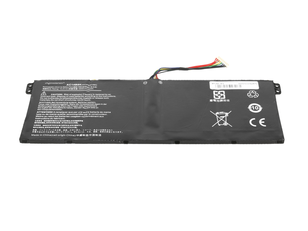 Bateria Movano do Acer Aspire E3, Aspire 5, Predator Helios 300, Travelmate, Swift3, - Image 2