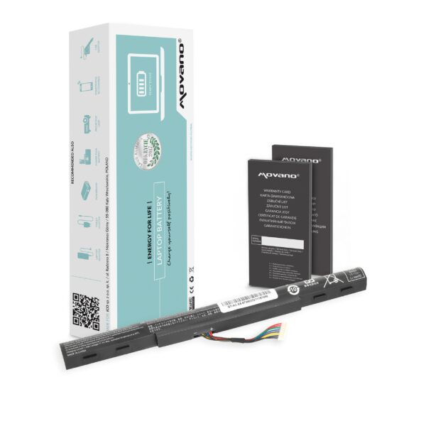 Bateria Movano de Alta Capacidade para Portátil Acer Aspire E5-573, E5-573G e V3-574 Series - Substituição AL15A32