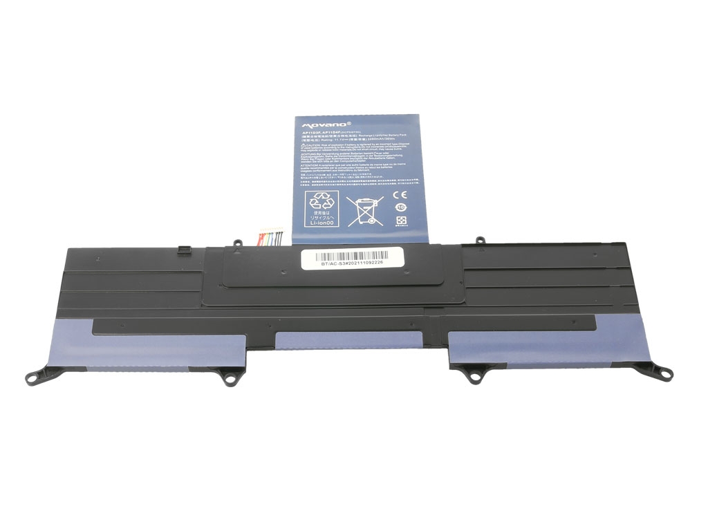 Bateria Movano para Portátil Acer Aspire S3 Series - 11.1V 3280mAh (36Wh) - Substituição AP11D3F AP11D4F - Image 2