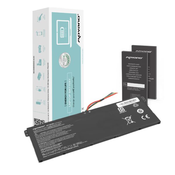 Bateria Movano 11.55V 4350mAh (50Wh) para Portátil Acer Aspire 5, Swift 3, TravelMate P2 Series e Mais