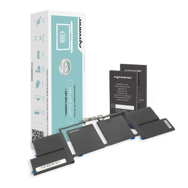Bateria Movano para Apple MacBook Pro A1707, A1820