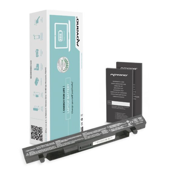 Bateria Movano 15V 2200mAh para Portátil Asus ROG G552, GL552, ZX50, FX-PLUS Series - A41N1424