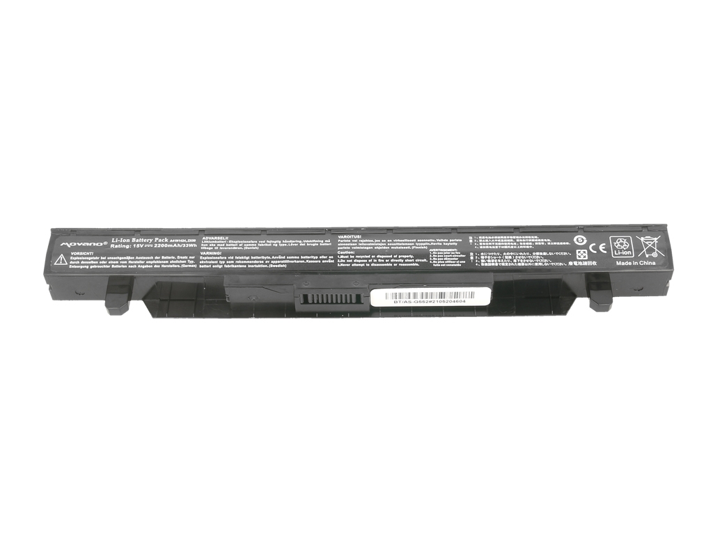 Bateria Movano 15V 2200mAh para Portátil Asus ROG G552, GL552, ZX50, FX-PLUS Series - A41N1424 - Image 2