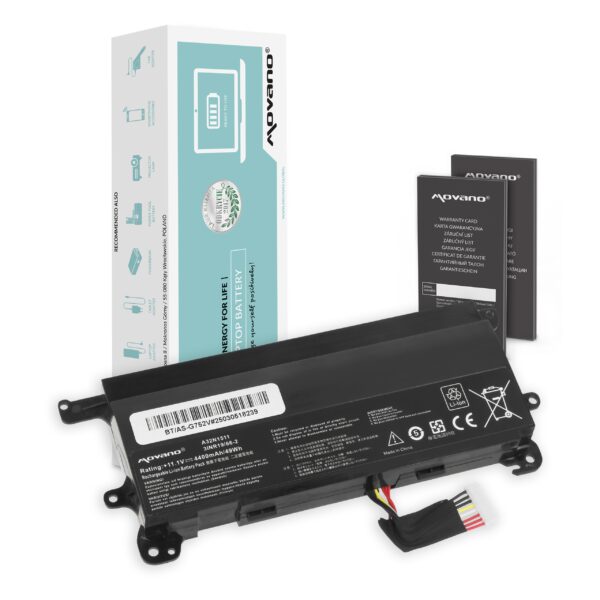 Bateria Movano para Asus ROG G752V, G752VL, G752VY, A32N1511