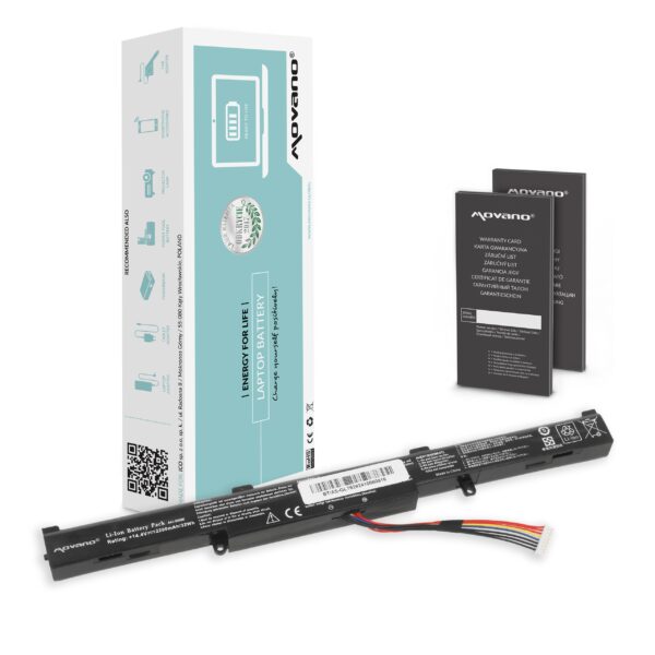 Bateria Movano para Asus GL752VL, N552VX, L41LK2H, A41LK9H