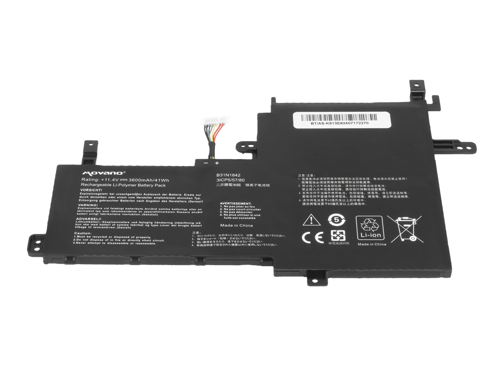 Bateria Movano para Portátil Asus Vivobook 15 K513, M513, S513, X513, S531, X531 Series - Image 2