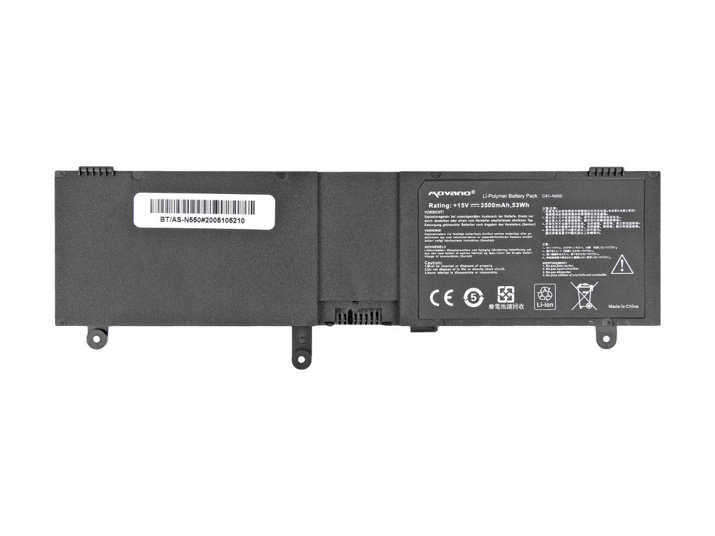 Bateria Movano para Asus G550, N550, Q550L - Image 4
