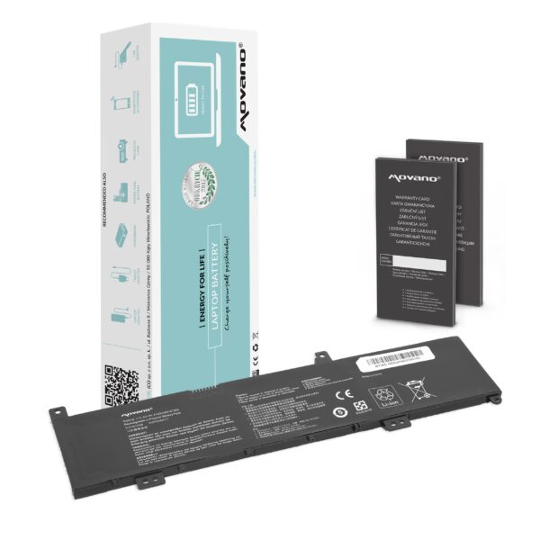 Bateria Movano para Portátil Asus VivoBook Pro N580VN, N580VD, NX580V, X580V Series - 11.4V 4100mAh