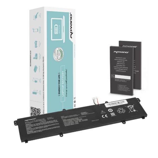 Bateria Movano para Portátil Asus VivoBook M1502, M1702, Flip TM420 Series - 11.4V, 3600mAh (41Wh)