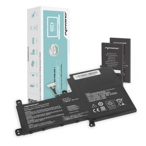 Bateria Movano para Portátil Asus VivoBook S15 S530 Series (S530F, S530U, S530UN) - 11.1V 3400mAh