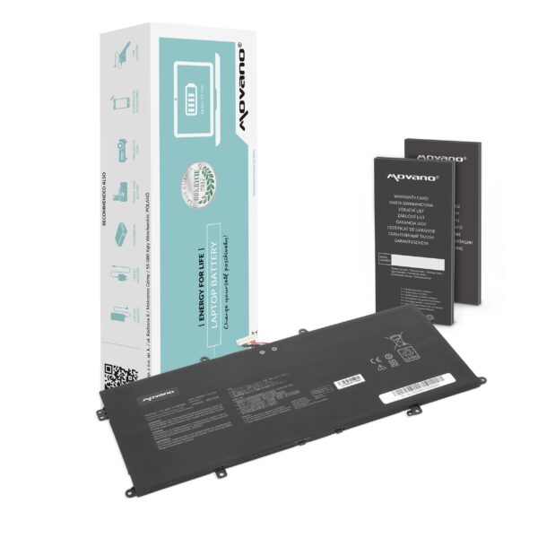 Bateria Movano C41N1904 para Asus Zenbook UX325EA, UX425EA, VivoBook S14 Series - 15.48V, 67Wh
