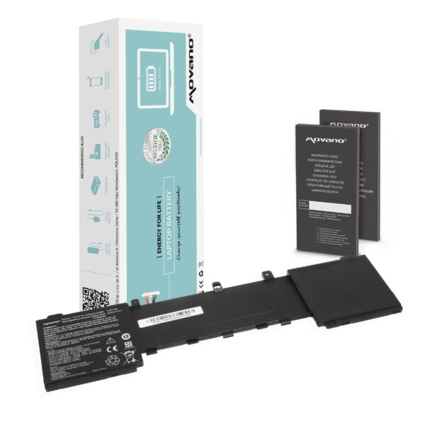 Bateria Movano 3400mAh para Portátil Asus Zenbook Pro UX550G, UX580G Series