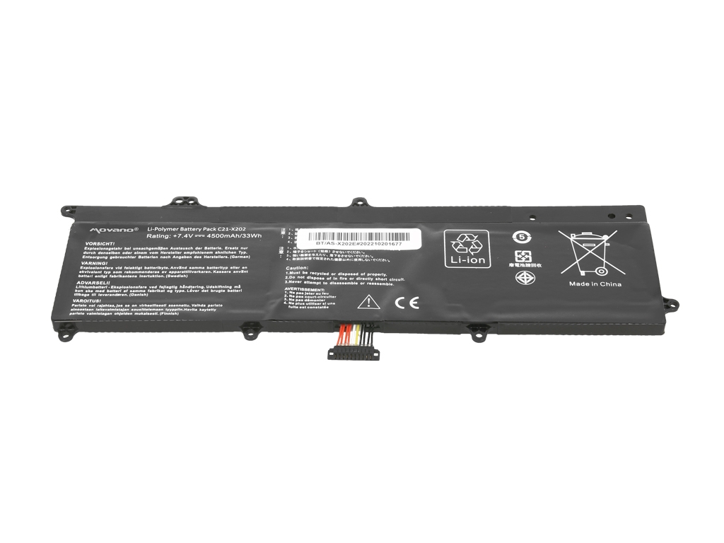 Bateria Movano para Asus VivoBook X202E - Image 2