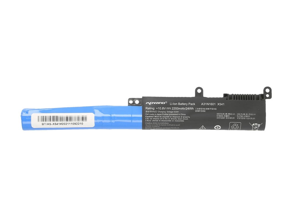 Bateria Movano A31N1601 para Portátil Asus X541, F541, R54 Series - 10.8V 2200mAh - Image 4