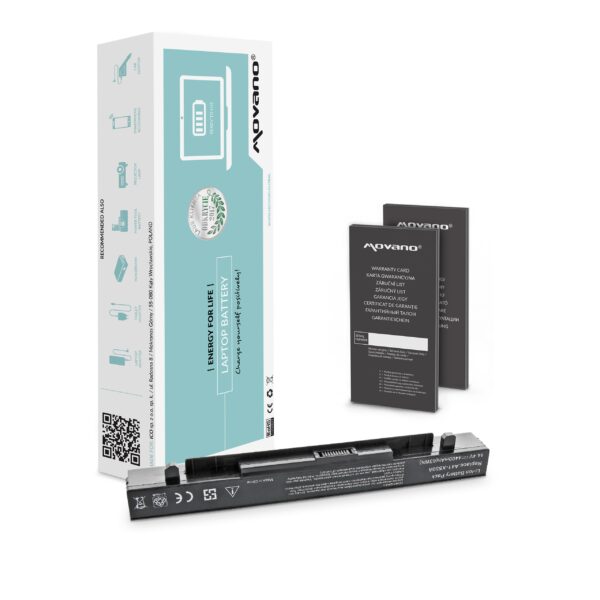 Bateria Movano 4400 mAh para Portáteis Asus X550, A450, F450, K550 Series