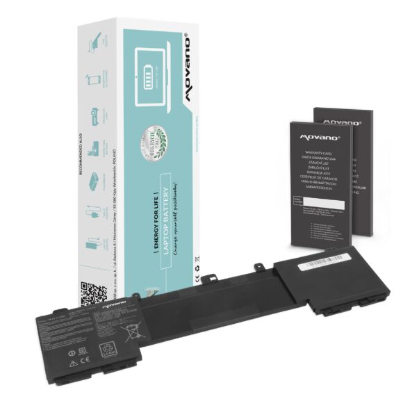 Bateria Movano de Alta Capacidade para Portátil Asus Zenbook Pro UX550V, UX550VD, UX550VE Series