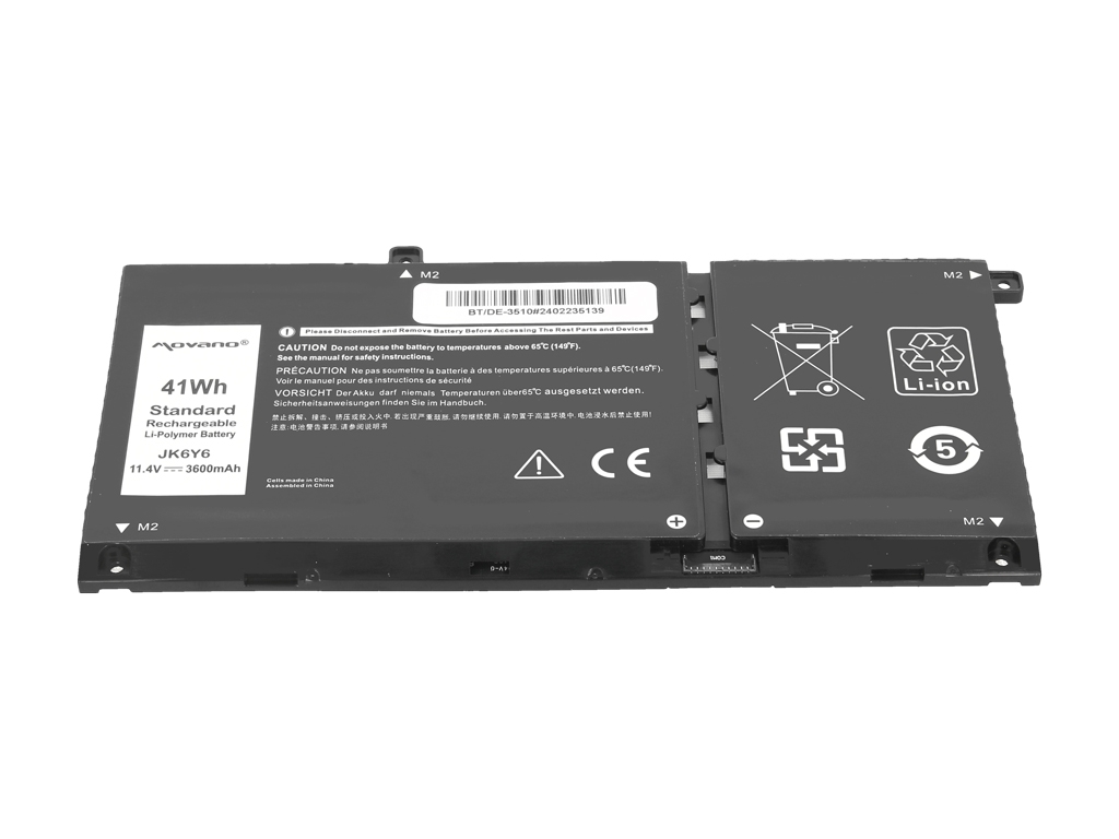 Bateria Movano de Alta Capacidade para Portátil Dell Latitude 15 (3510) e Vostro 14 (5402) - Image 2