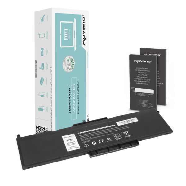Bateria Movano para Dell Latitude 15 (5580), Precision 3520, 3530