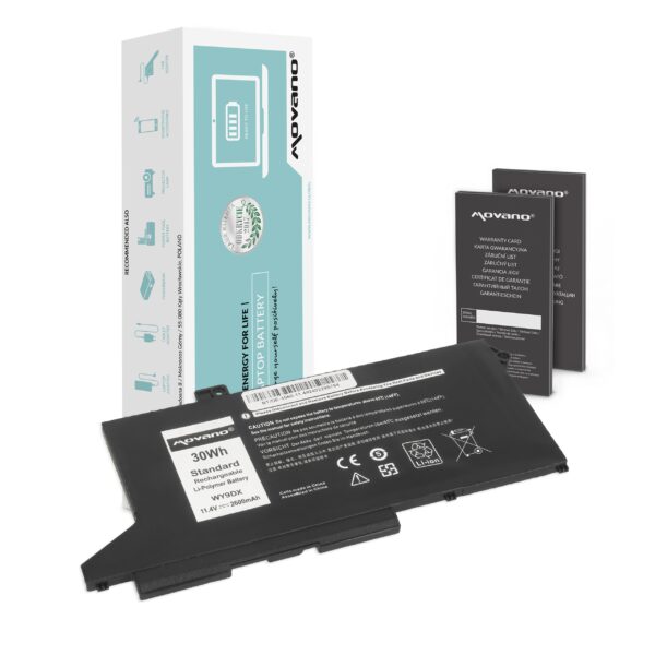 Bateria Movano 11.4V para Portátil Dell Latitude 5420, 5520, Precision 3560 - Substituição de Alta Qualidade