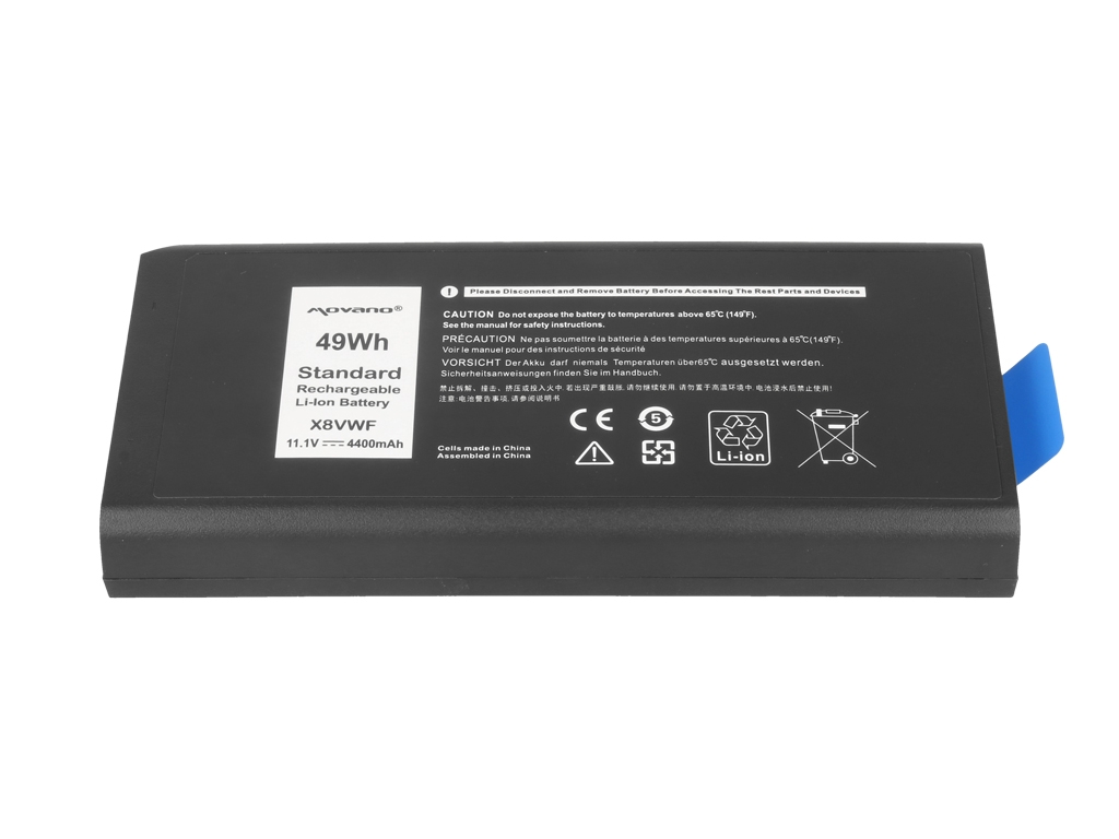 Bateria Movano do Dell Latitude 14 5404, 7404, 5414, 7414, X8VWF - Image 2