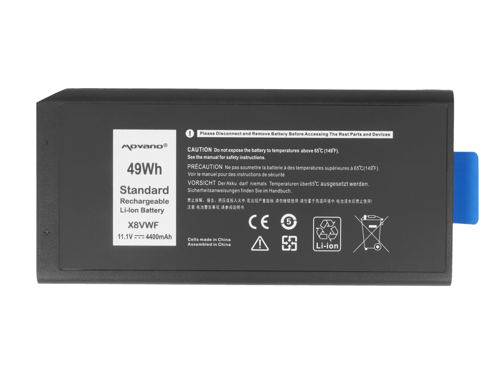 Bateria Movano do Dell Latitude 14 5404, 7404, 5414, 7414, X8VWF - Image 4