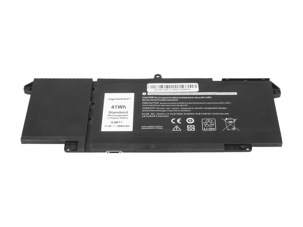 Bateria Movano 11.4V para Portátil Dell Latitude 5320, 7320, 7520 - Substitui 07FMXV, 9JM71 - Image 2