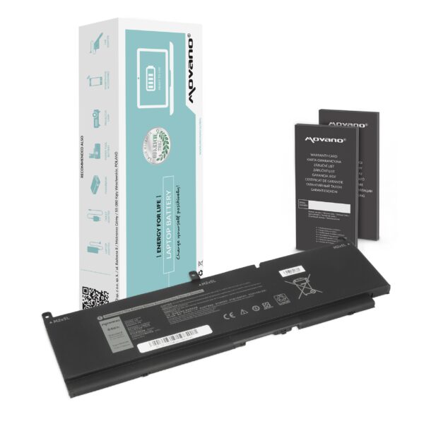 Bateria Movano de Alta Capacidade para Portátil Dell Precision 7550, 7560, 7760 - 11.4V 84Wh
