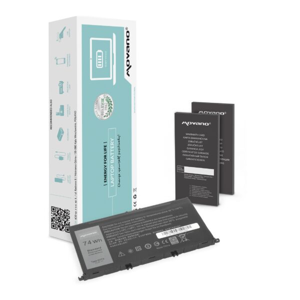 Bateria Movano para Dell Inspiron 15 (7557), 15 (7559) - 6600mAh