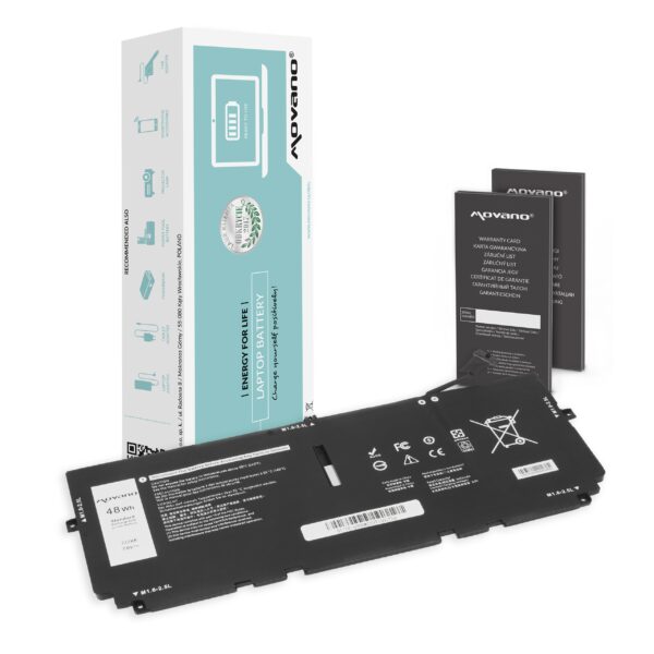Bateria Movano de Alta Capacidade para Portátil Dell XPS 13 9300, 9310, 9380 Series